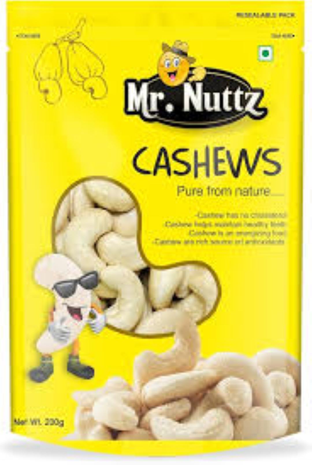 MR.NUTS CASHEWNUTS 200G